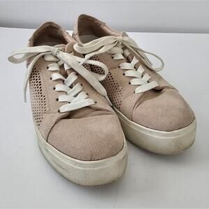 Dr Scholls Be Free Sneakers with Energy Technology Pink Suede Platform size 6.5M